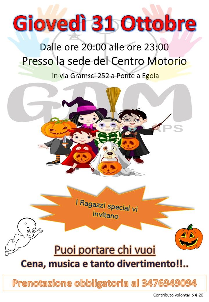 GIOVEDI 31 OTTOBRE 